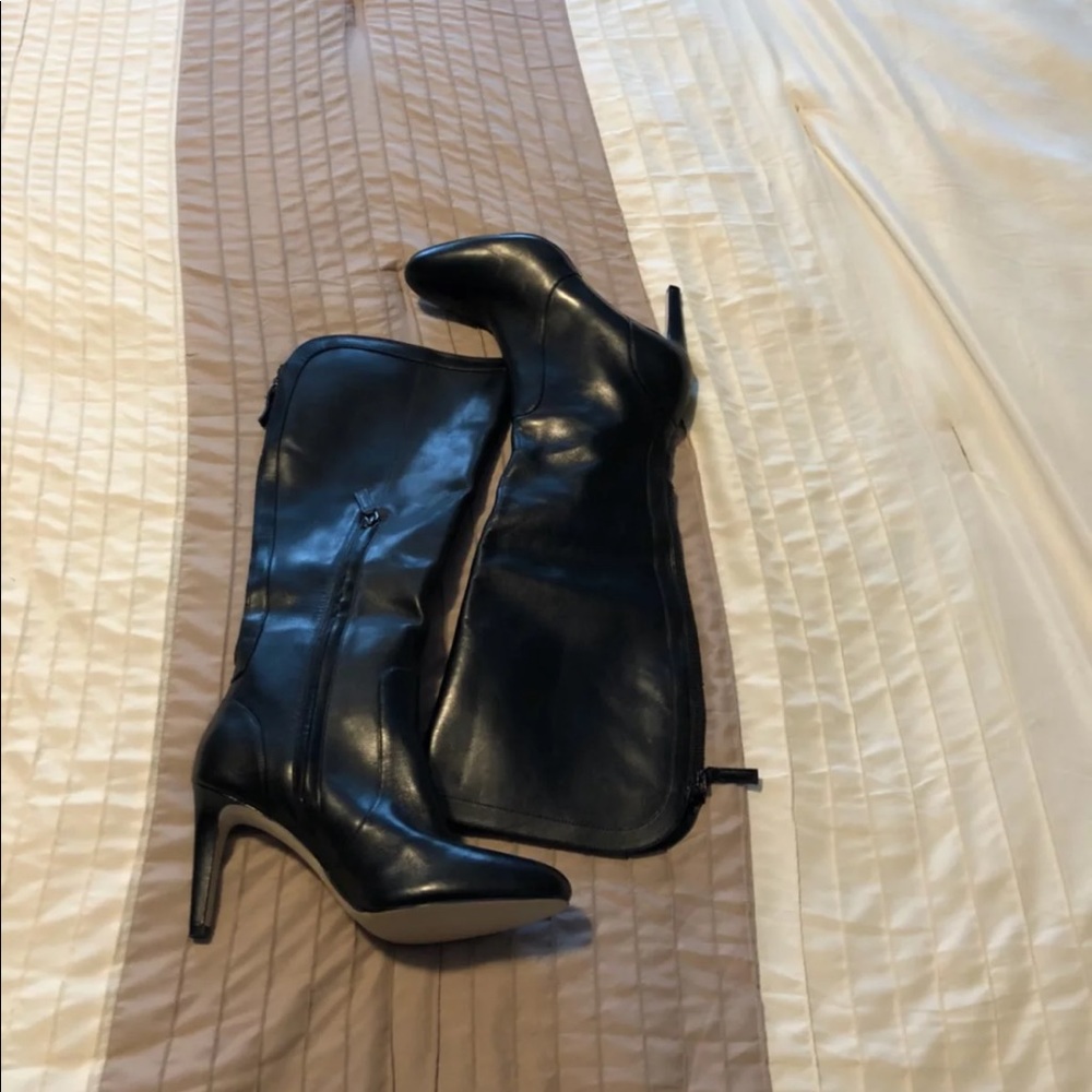 Nine West Wide Calf Heel Boots